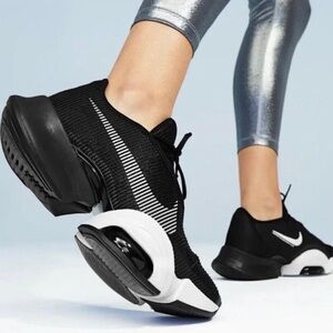 Nike Black and White Athletic Shoes